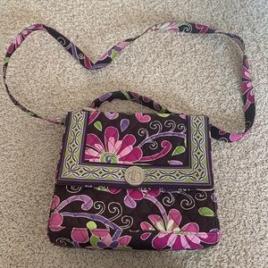 Vera Bradley Purple Punch Julia crossbody